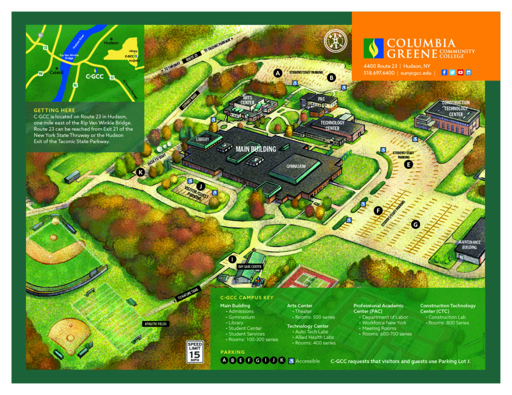 Campus Maps ColumbiaGreene Community College